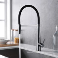 Manufacturer Health Pull Out Long Neck UPC Kitchen Sink Faucet with rubber hose